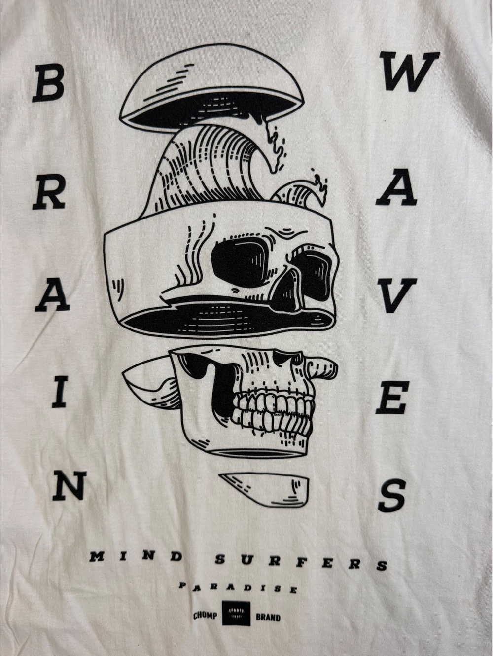 Chomp Brand Brain Waves Tank Top Size Large